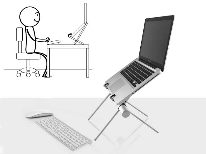 3 in 1 laptop stand