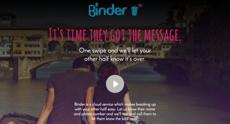binder break up app